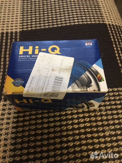 Тормозные колодки на hyundai i30