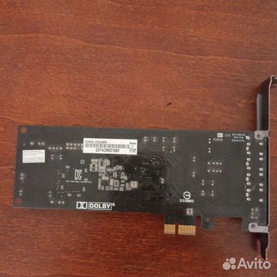 Звуковая карта asus xonar dgx