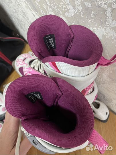 Детские ролики и защита 30-35