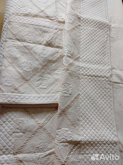 Новый комплект покрывало + 2 наволочки (сатин)