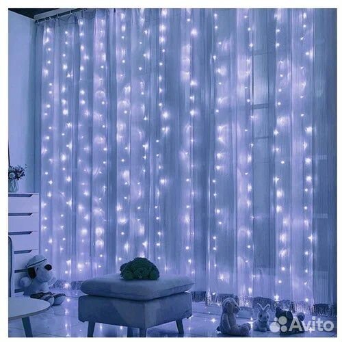 Гирлянда штора