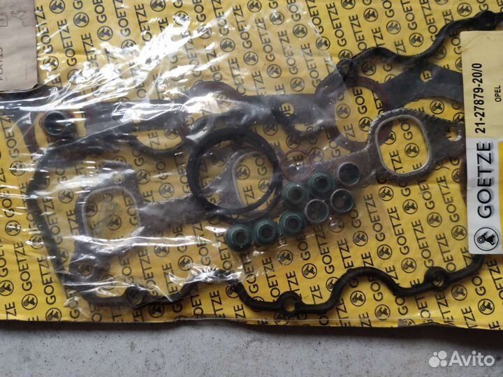 Прокладки гбц, комплект на opel