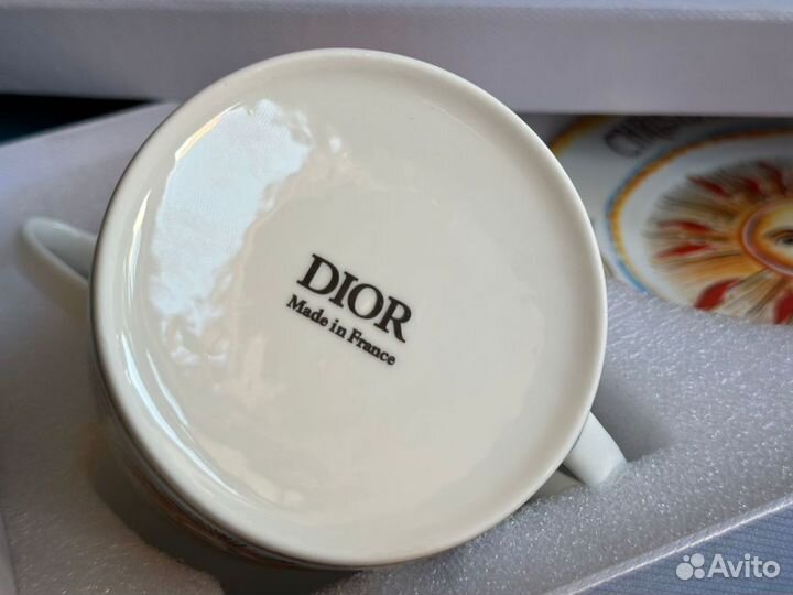 Чайная пара кофейный сервиз Dior