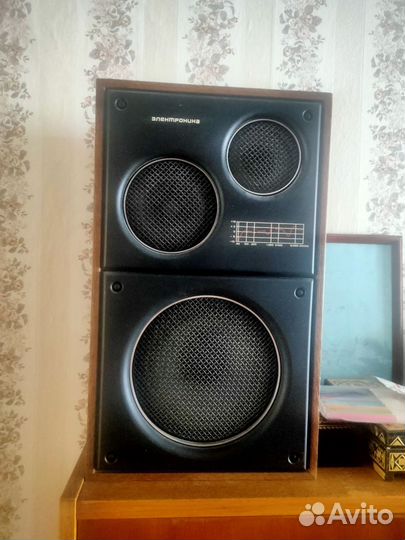 Колонки электроника 25ас, 2 шт