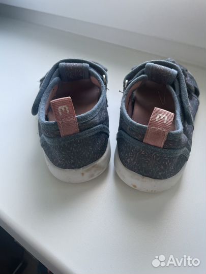 Сандалии текстильные для девочки 26