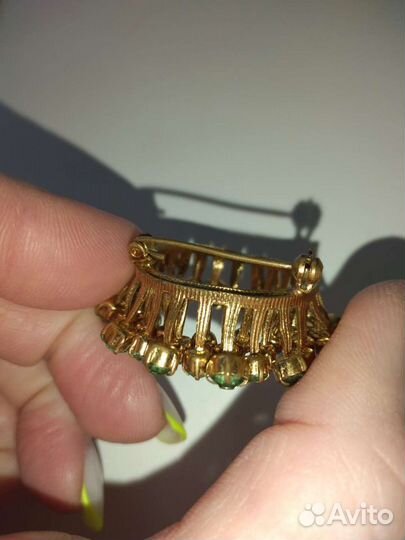 Брошь. Винтаж. Европа. Состояние хорошее. Замок ра
