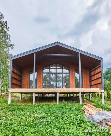 Строительство каркасных домов барнхаус