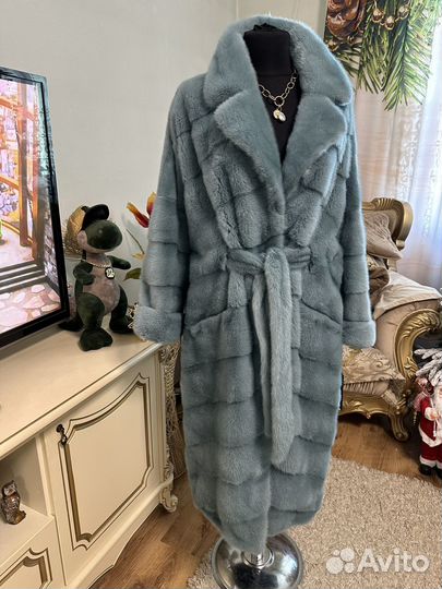 Шикарная Новая Норковая Шуба Премиум