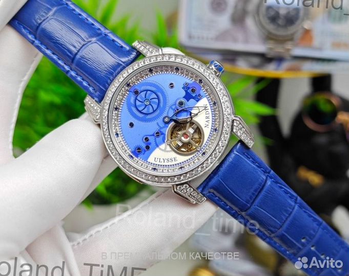 Шикарные мужские часы Ulysse Nardin Royal Blus