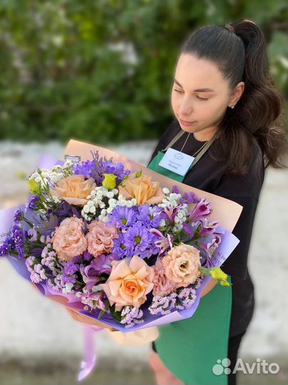 Эустома букеты