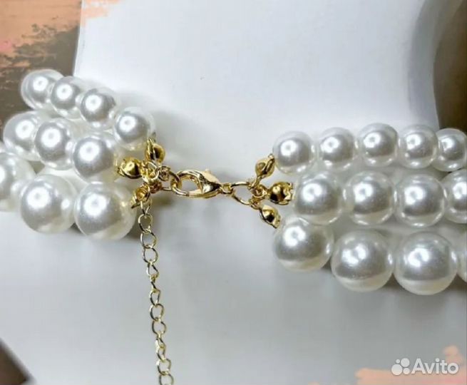 Ожерелье под жемчуг женское