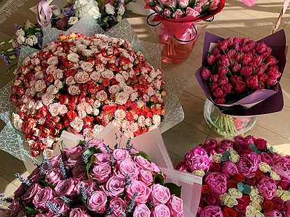 Цветы букеты 101 Роза