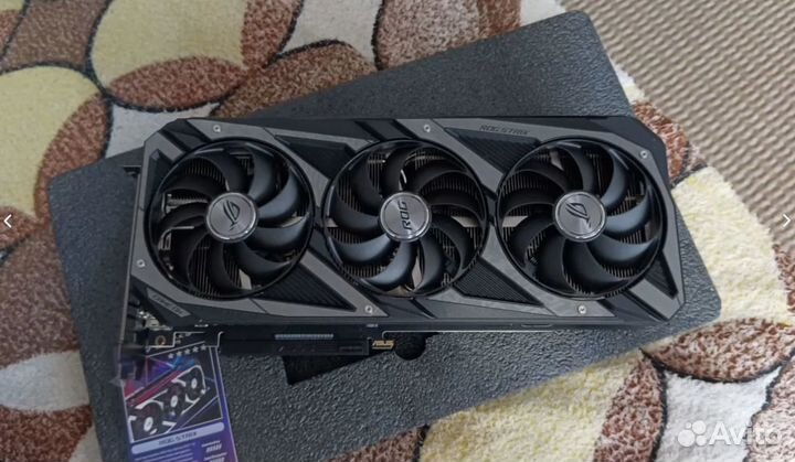 Видеокарта Rog Strix RTX 3050 8gb
