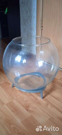 Аквариум 20 л круглый