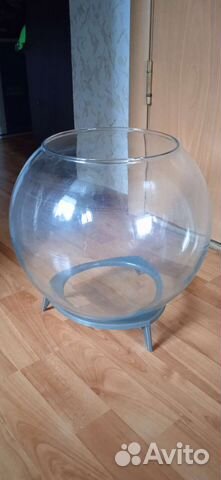 Аквариум 20 л круглый