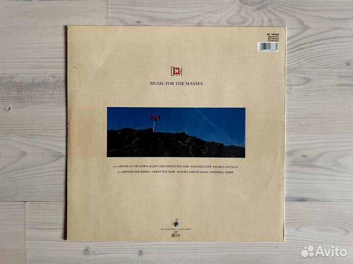 Винил Depeche Mode – Music For The Masses LP, Blue