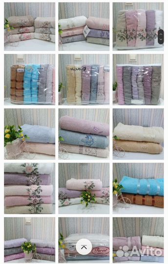 Махровые полотенца новые
