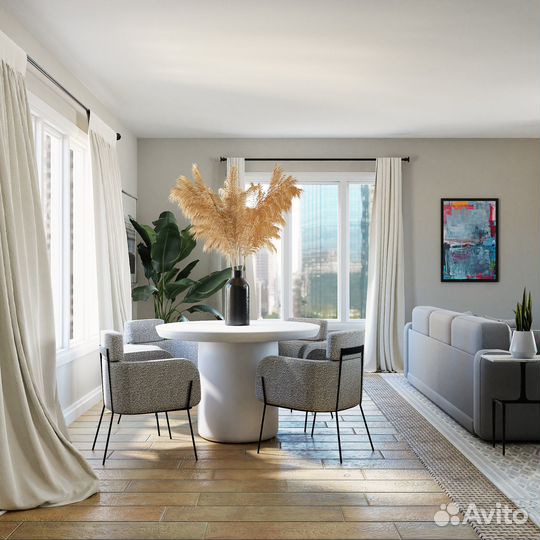 Интерьерная картина абстракция 50x70 на холсте