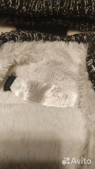 Набор бафф и шапка для девочки