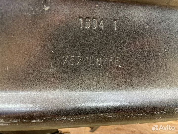 Усилитель бампера передний Renault Logan