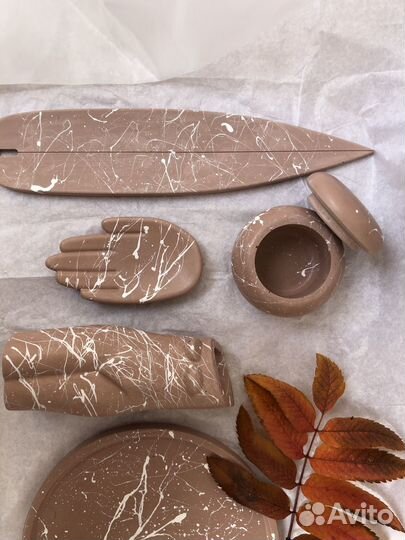 Декоративный набор для дома из гипса