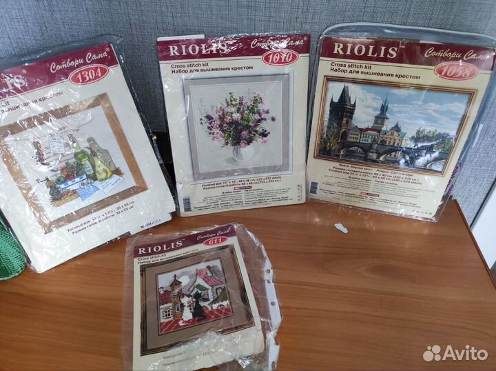 Вышивка крестом набор риолис