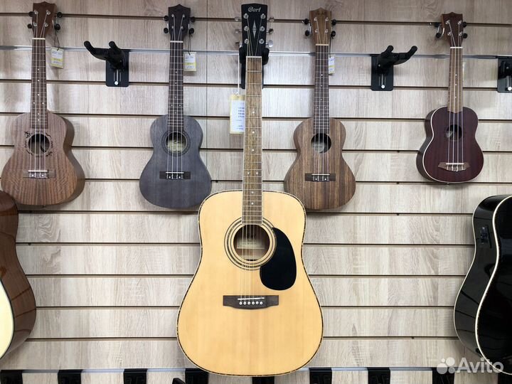 Акустическая гитара Cort AD880 NS +чехол