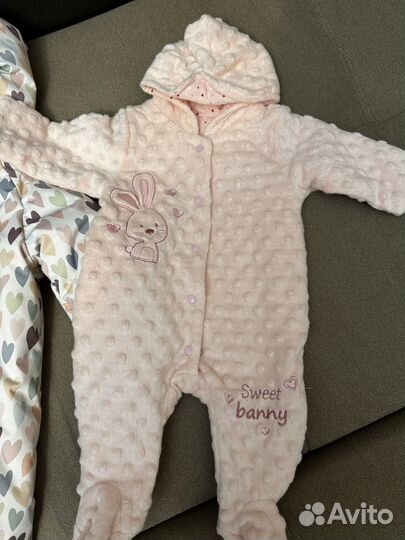 Комбинезон для девочки весна 56-62