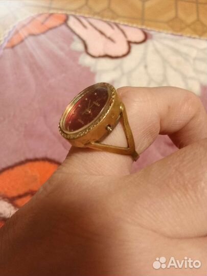 Часы чайка перстень