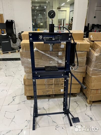 Пресс гидравлический 20 тонн ручной/ножной