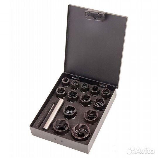 Набор головок экстракторов для поврежденных болтов