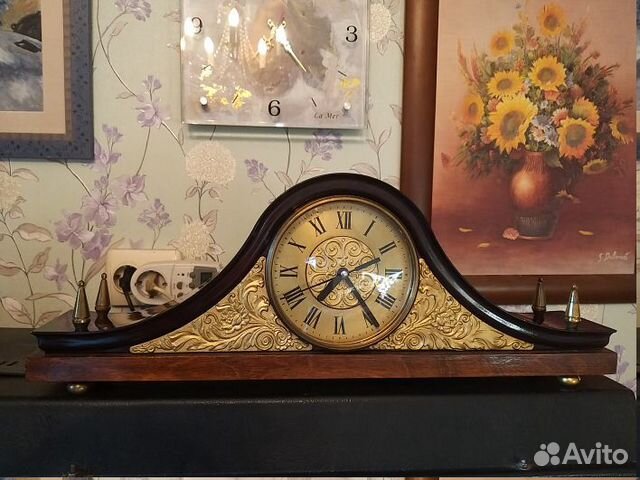 Каминные-настольные часы 