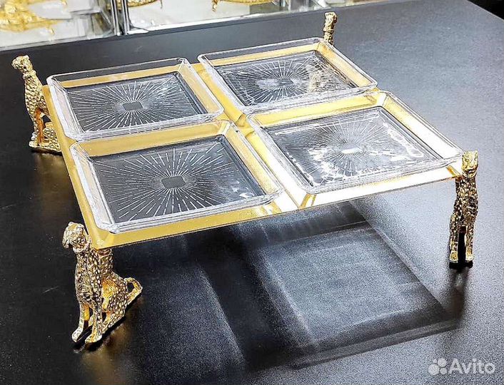 Квадратная Подставка под орехи, сухофрукты