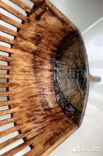 Совок для сбора ягод деревянный