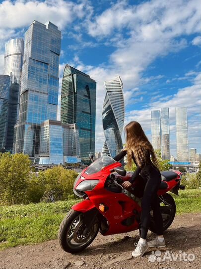 Фотосессия на мотоцикле