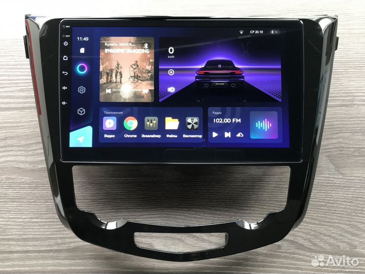 Магнитола Nissan Qashqai Teyes CC3