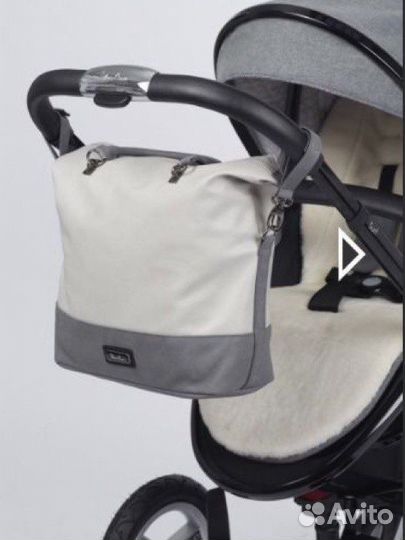 Коляска 2в 1 silver cross лимит серия Eton grey