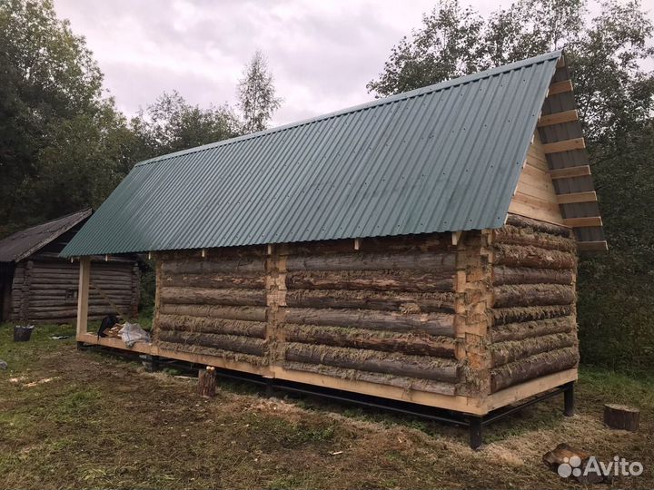 Изготовление срубов