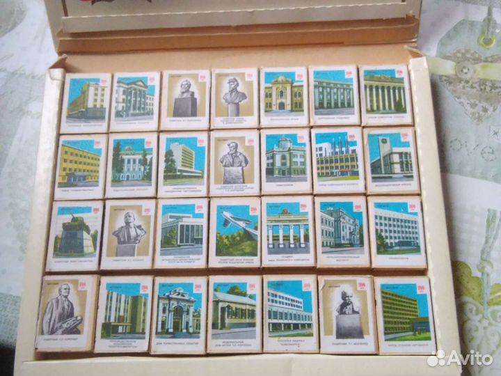 Сувенирный набор спичечных этикеток 