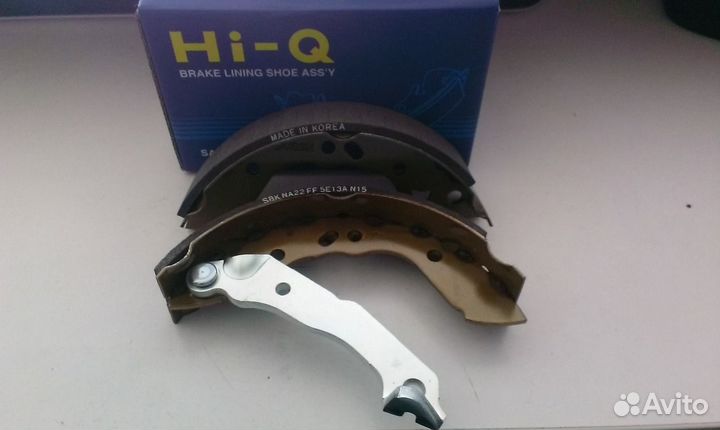 Колодки тормозные задние Accent (Тагаз) 2003-2010