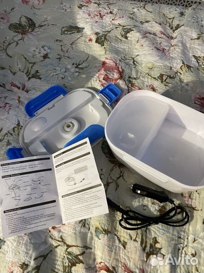 Контейнер для еды/ланч бокс с подогревом