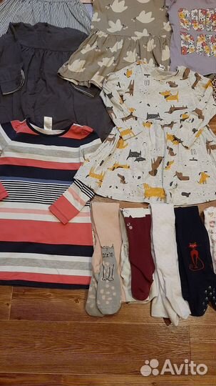 Вещи пакетом на девочку 104