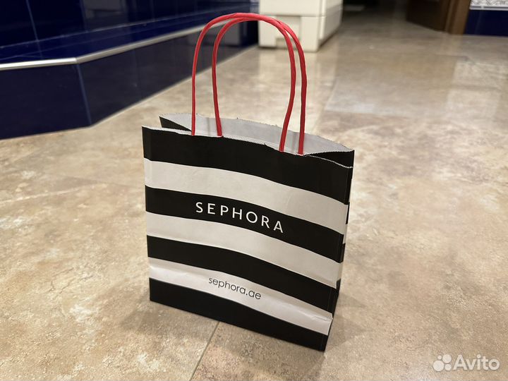 Пакет Sephora новый оригинал 18*18 см Дубаи молл