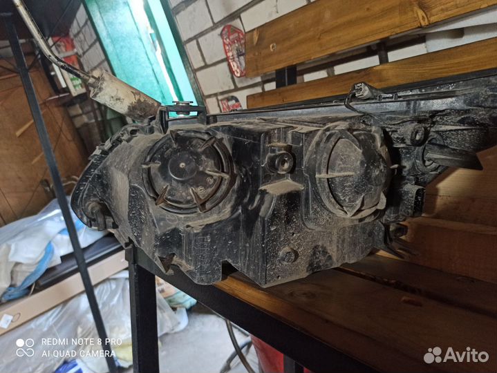 Передние фары bmw e60 галоген