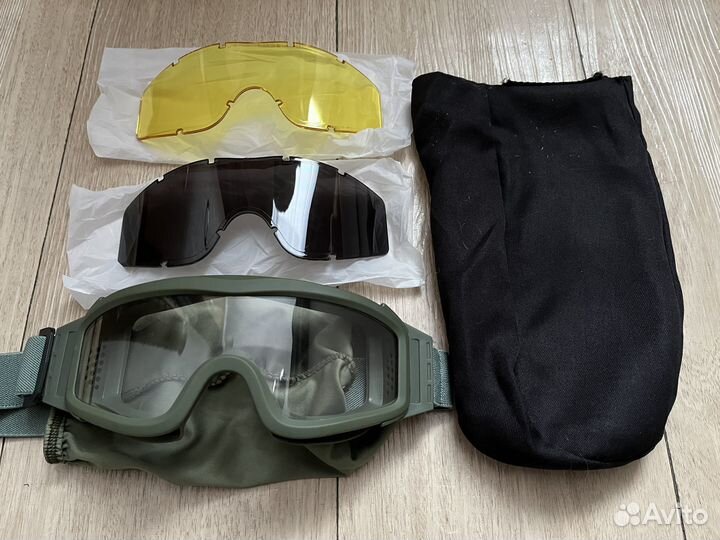 Страйкбольные очки, дефендер-2, цевье дерево