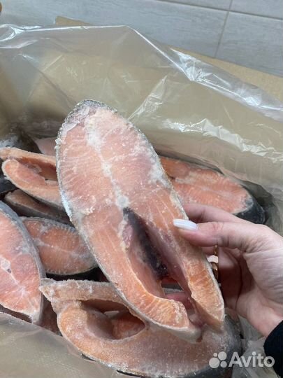 Стейки форели.Турция