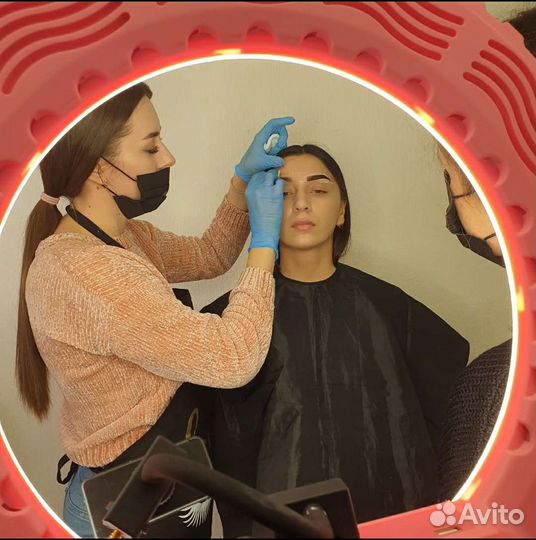 Обучение на бровиста с депиляцией зон лица