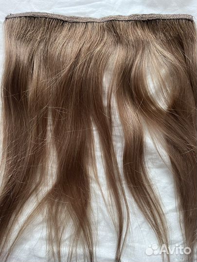 Волосы натуральные на трессе