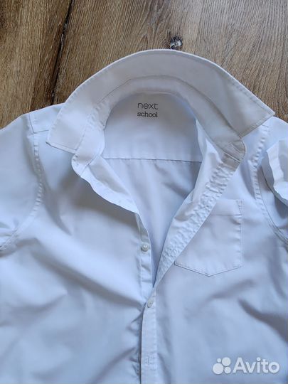 Рубашка школьная для мальчика 140