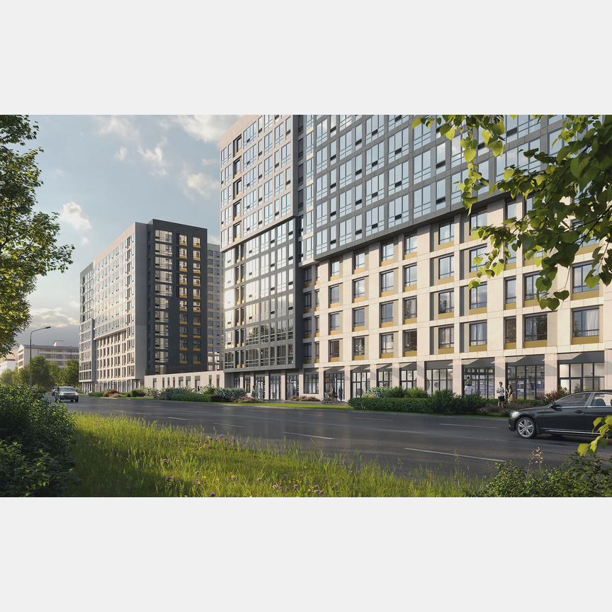 3-к. квартира, 77,8 м², 10/12 эт.